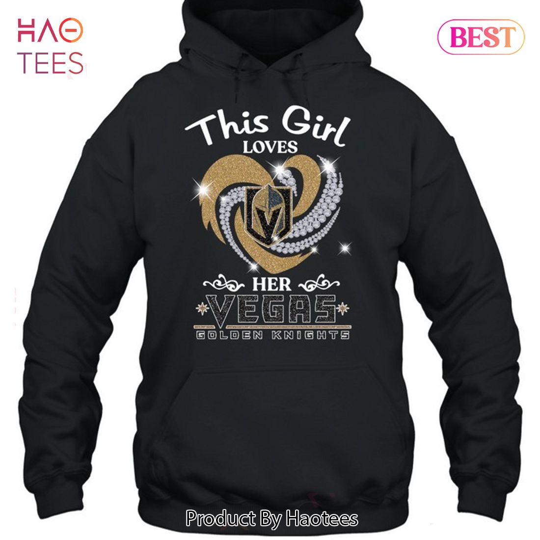 This Girl Love Her Vegas Golden Knights 2023 Shirt - Limotees
