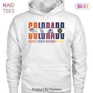 HOT TREND Colorado Team Sport Broncos Rockies Avalanche Nuggets Unisex T-Shirt
