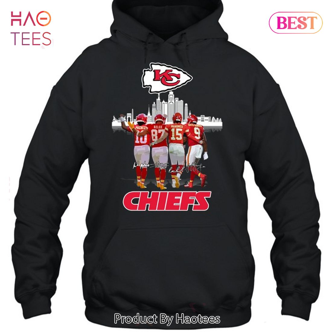 Kansas City Chiefs Football Crewneck Sweatshirt - Trends Bedding