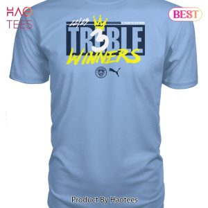 HOT TREND Manchester City  22 23 3 Treble Winners Unisex T-Shirt
