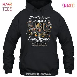 HOT TREND Real Women Love Hockey Smart Women Love The Vegas Golden Knights Unisex T-Shirt