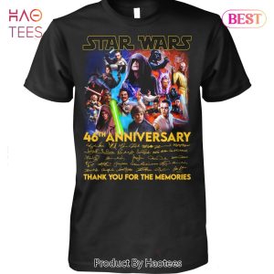 HOT TREND Star Wars 46th Anniversary Thank You For The Memories Unisex T-Shirt