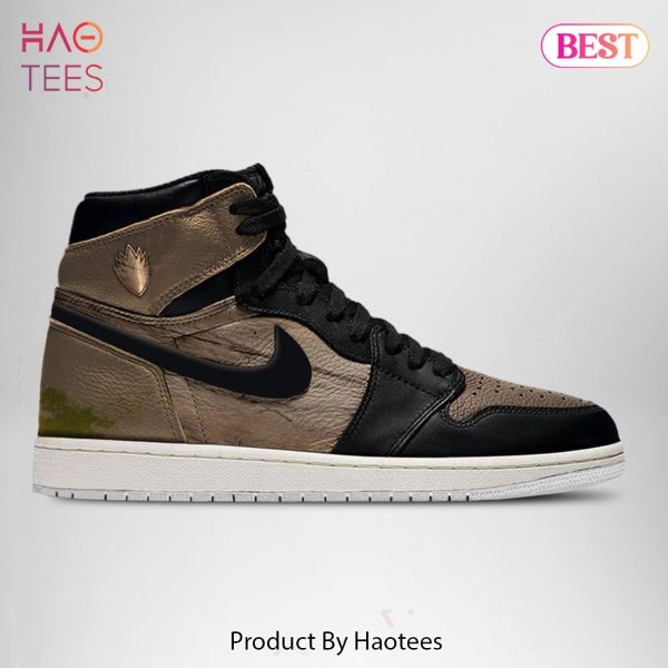 HOT TREND 2023 GOTG Marvel Groot Air Jordan High Top Sneaker