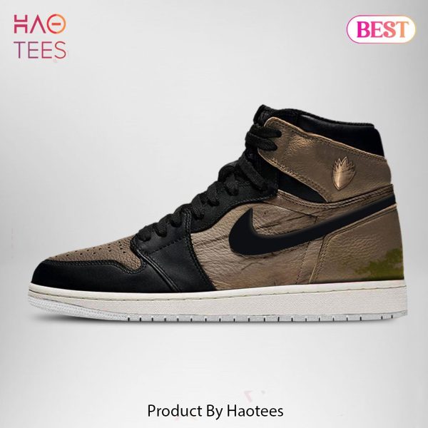 HOT TREND 2023 GOTG Marvel Groot Air Jordan High Top Sneaker