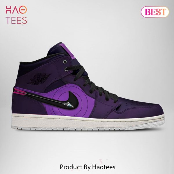 HOT TREND 2023 Marvel Avengers Hawkeye Air Jordan High Top Sneaker