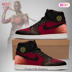 HOT TREND 2023 Marvel Avengers Okoye Air Jordan High Top Sneaker HOT TREND 2023 Marvel Avengers Okoye Air Jordan High Top Sneaker