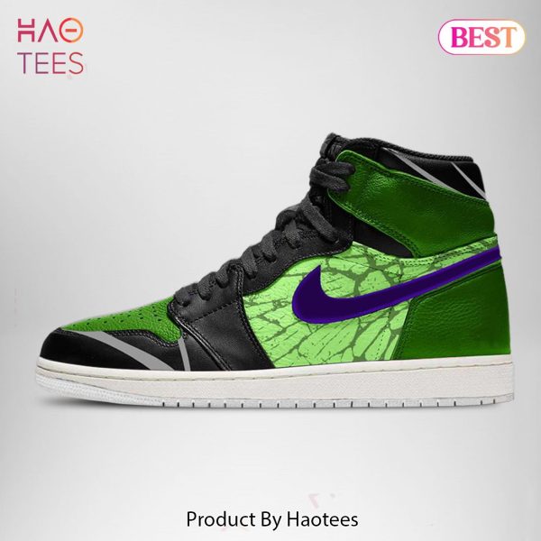 HOT TREND 2023 Marvel Avengers The Hulk Air Jordan High Top Sneaker