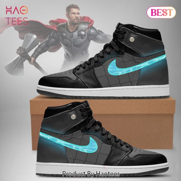 HOT TREND 2023 Marvel Avengers Thor Air Jordan High Top Sneaker