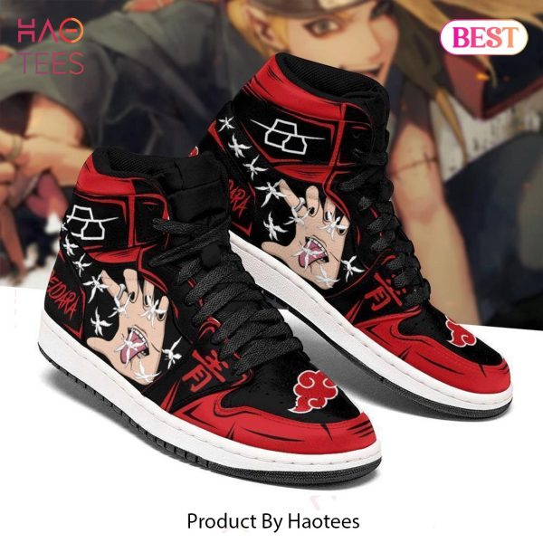 HOT TREND Akatsuki Deidara Naruto Jordan High Top Sneakers Anime Shoes