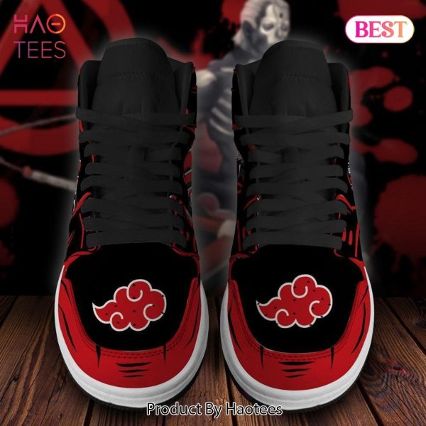 HOT TREND Akatsuki Hidan Naruto Jordan High Top Sneakers Anime Shoes