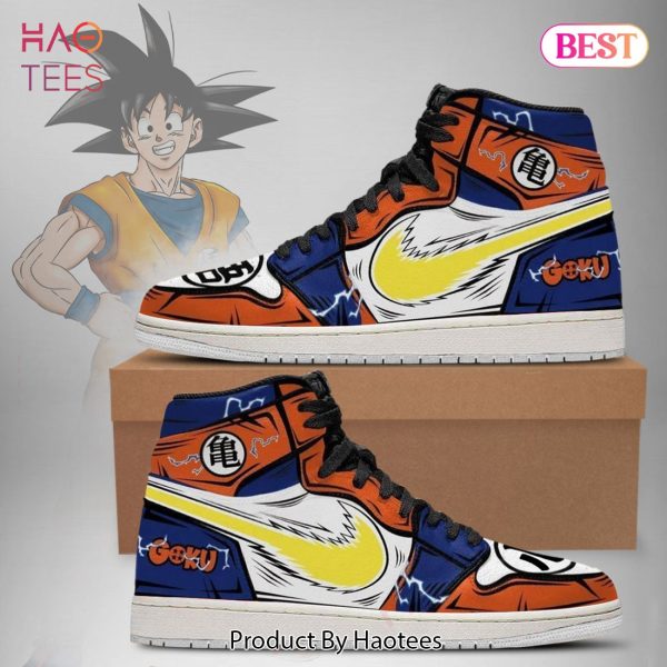 HOT TREND Anime Dragon Ball Son Goku Air Jordan High Top Sneaker