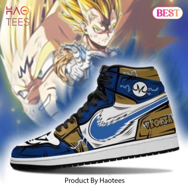 HOT TREND Anime Dragon Ball Vegeta Air Jordan High Top Sneaker