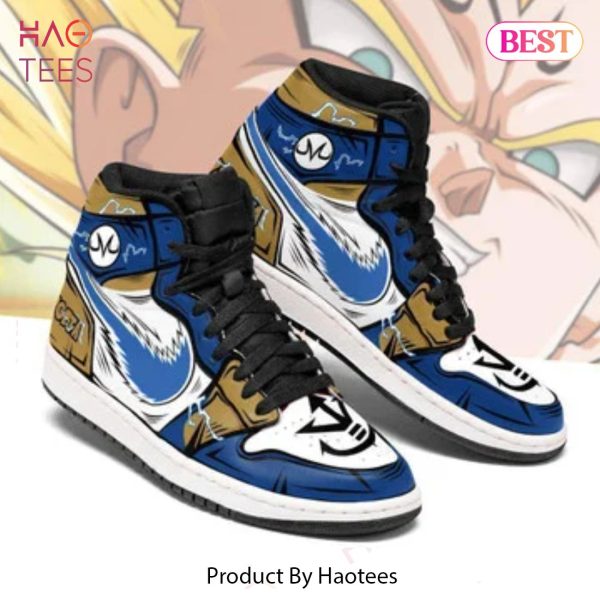 HOT TREND Anime Dragon Ball Vegeta Air Jordan High Top Sneaker