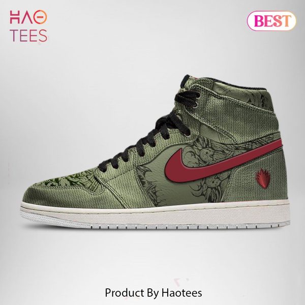 HOT TREND GOTG Marvel Drax Air Jordan High Top Sneaker