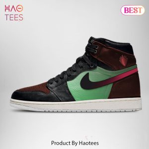 HOT TREND GOTG Marvel Gamora Air Jordan High Top Sneaker