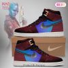 HOT TREND GOTG Marvel Rocket Air Jordan High Top Sneaker