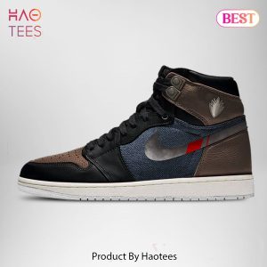 HOT TREND GOTG Marvel Rocket Air Jordan High Top Sneaker