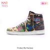 HOT TREND GOTG Marvel Star Lord Air Jordan High Top Sneaker