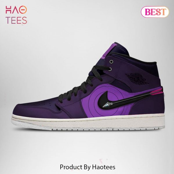 HOT TREND Marvel Avengers Hawkeye Air Jordan High Top Sneaker