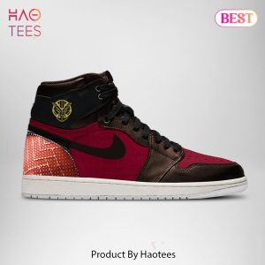 HOT TREND Marvel Avengers Okoye Air Jordan High Top Sneaker