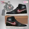 HOT TREND Marvel Avengers Winter Soldier Air Jordan High Top Sneaker HOT TREND Marvel Avengers Winter Soldier Air Jordan High Top Sneaker