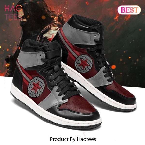 HOT TREND Marvel Avengers Winter Soldier Air Jordan High Top Sneaker