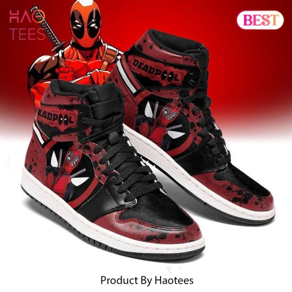 HOT TREND Marvel Deadpool Air Jordan High Top Sneaker