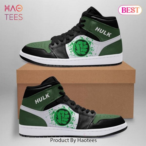 HOT TREND Marvel Hulk Air Jordan High Top Sneaker