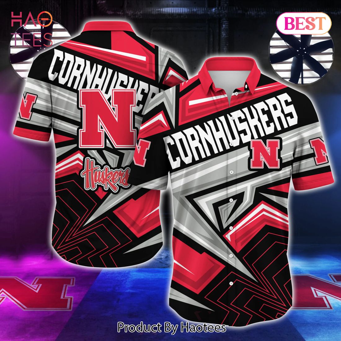 HOT TREND Nebraska Cornhuskers Hawaiian Shirt Trending Summer 2023 HOT TREND Nebraska Cornhuskers Hawaiian Shirt Trending Summer 2023