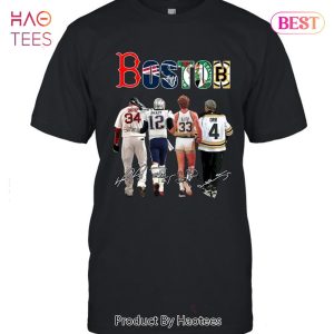 HOT TREND Boston Bruins Boston Red Sox Boston Celtics New England Patriots Unisex T-Shirt