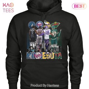 HOT TREND Minnesota Vikings Minnesota Twins Minnesota Timberwolves Minnesota Wild Minnesota Team Unisex T-Shirt