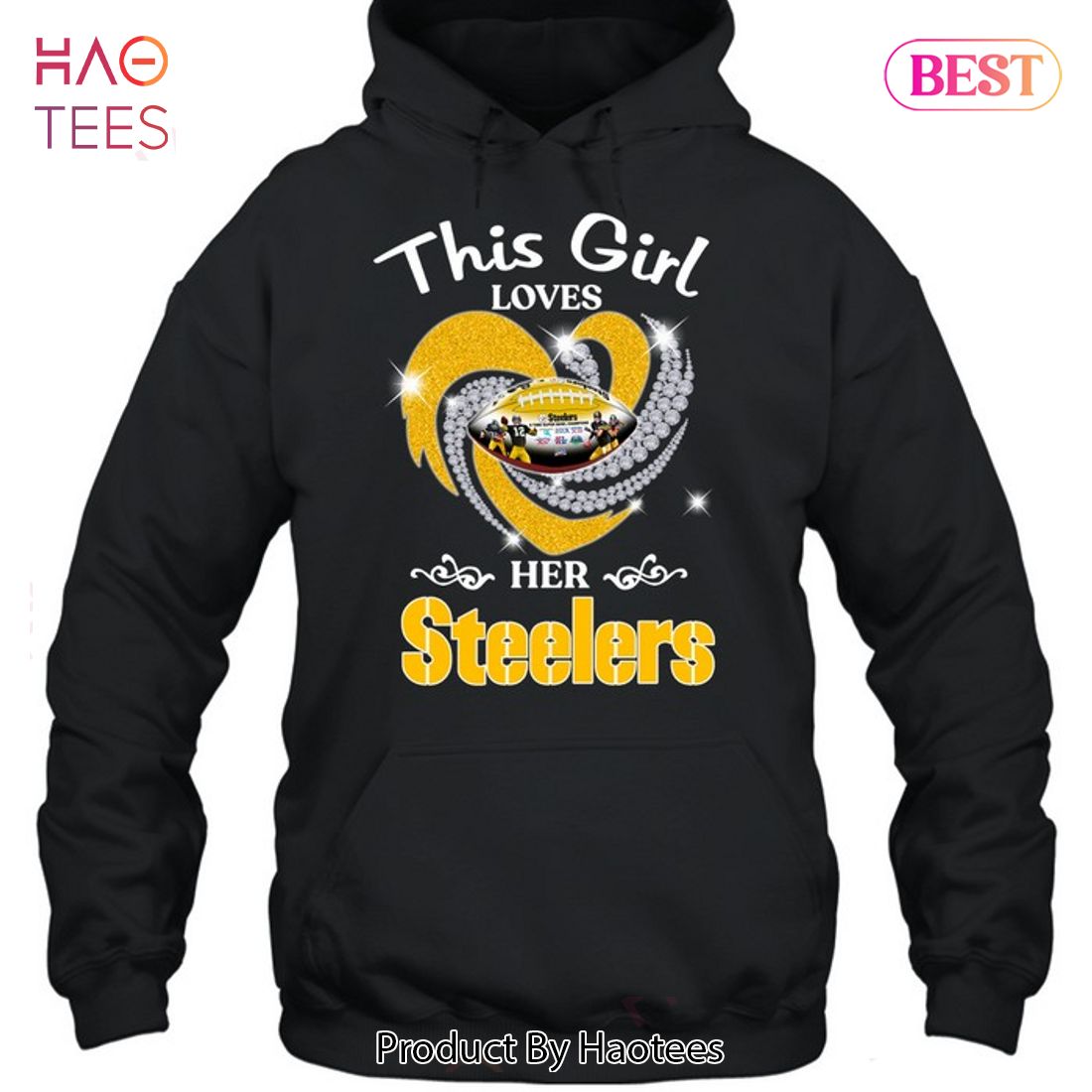 Buy Pittsburgh Steelers This Girl Loves Her Steelers Shirt For