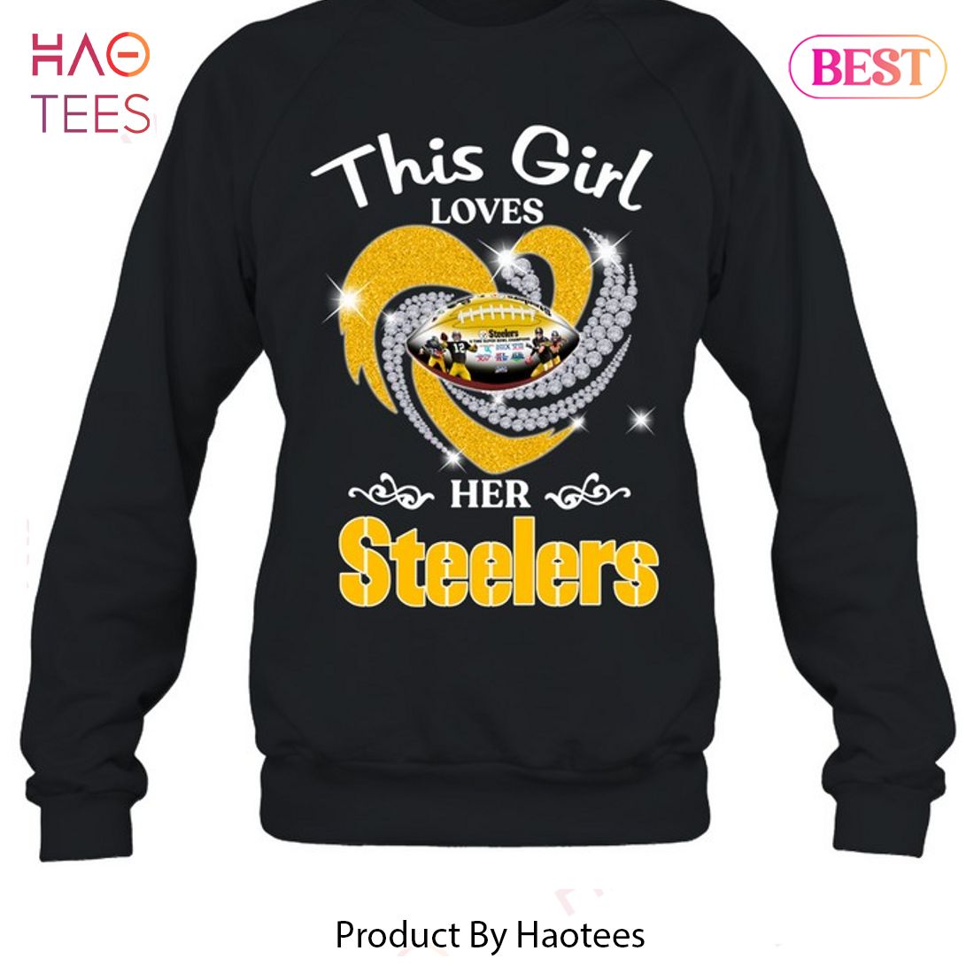 Pittsburgh Steelers This Girl Loves Her Steelers Shirt