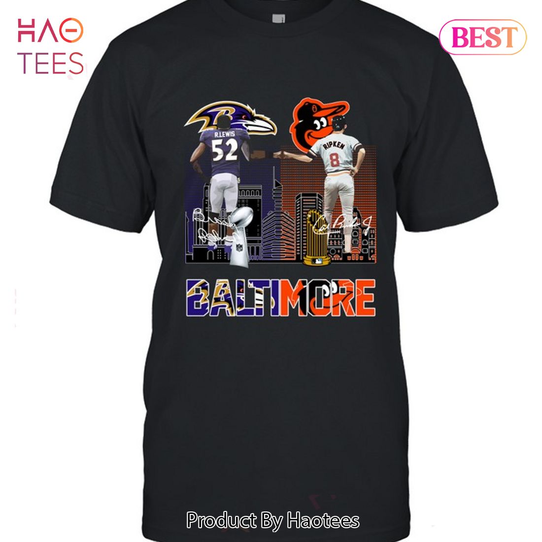 NEW Baltimore Orioles And Baltimore Ravens Unisex T-Shirt NEW Baltimore Orioles And Baltimore Ravens Unisex T-Shirt