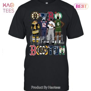 NEW Boston Bruins New England Patriots Boston Red Sox Boston Celtics Boston Team Unisex T-Shirt