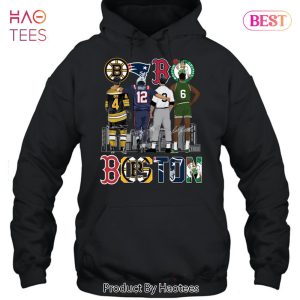 NEW Boston Bruins New England Patriots Boston Red Sox Boston Celtics Boston Team Unisex T-Shirt