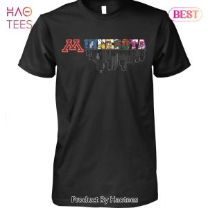 NEW Minnesota Golden Gophers Minnesota Vikings Minnesota Twins Minnesota Timberwolves Minnesota Wild Unisex T-Shirt