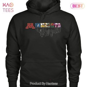 NEW Minnesota Golden Gophers Minnesota Vikings Minnesota Twins Minnesota Timberwolves Minnesota Wild Unisex T-Shirt