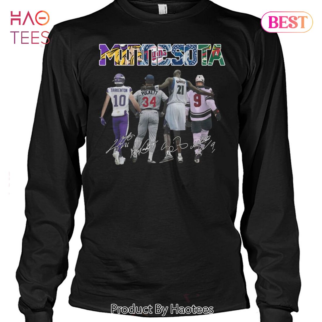 NEW Minnesota Vikings Minnesota Twins Minnesota Timberwolves Minnesota Wild  Unisex T-Shirt