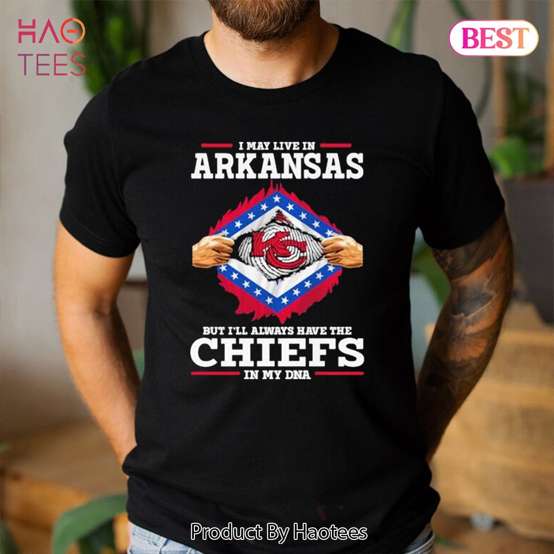 HOT TREND Chiefs DNA Arkansas Unisex T-Shirt HOT TREND Chiefs DNA Arkansas Unisex T-Shirt