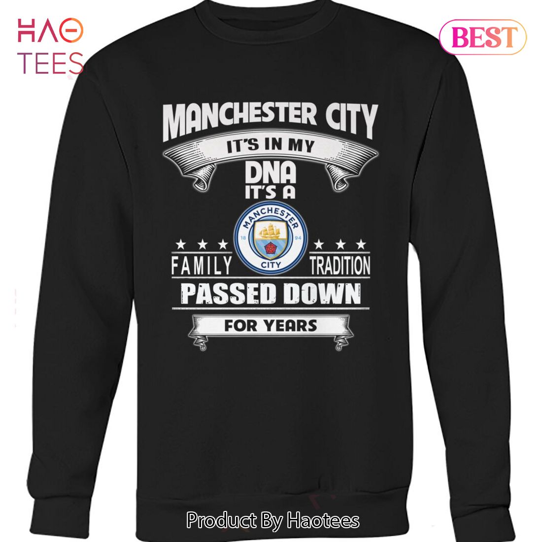 NEW Manchester City It s In My DNA Unisex T-Shirt NEW Manchester City It s In My DNA Unisex T-Shirt