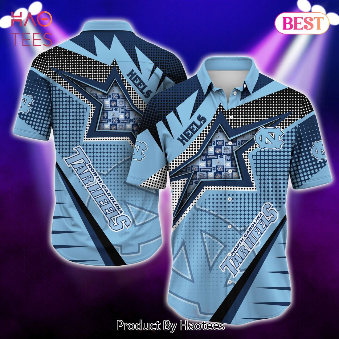 HOT TREND North Carolina Tar Heels Hawaiian Shirt Hot 2023 HOT TREND North Carolina Tar Heels Hawaiian Shirt Hot 2023