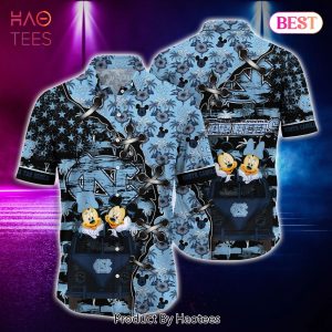 HOT North Carolina Tar Heels Hawaiian Shirt Hot 2023 HOT North Carolina Tar Heels Hawaiian Shirt Hot 2023