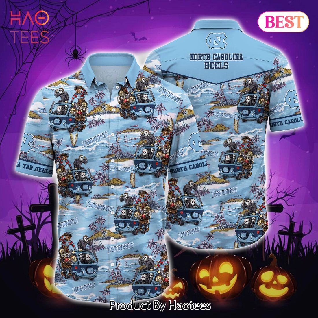 HOT North Carolina Tar Heels Hawaiian Shirt Summer 2023 HOT North Carolina Tar Heels Hawaiian Shirt Summer 2023