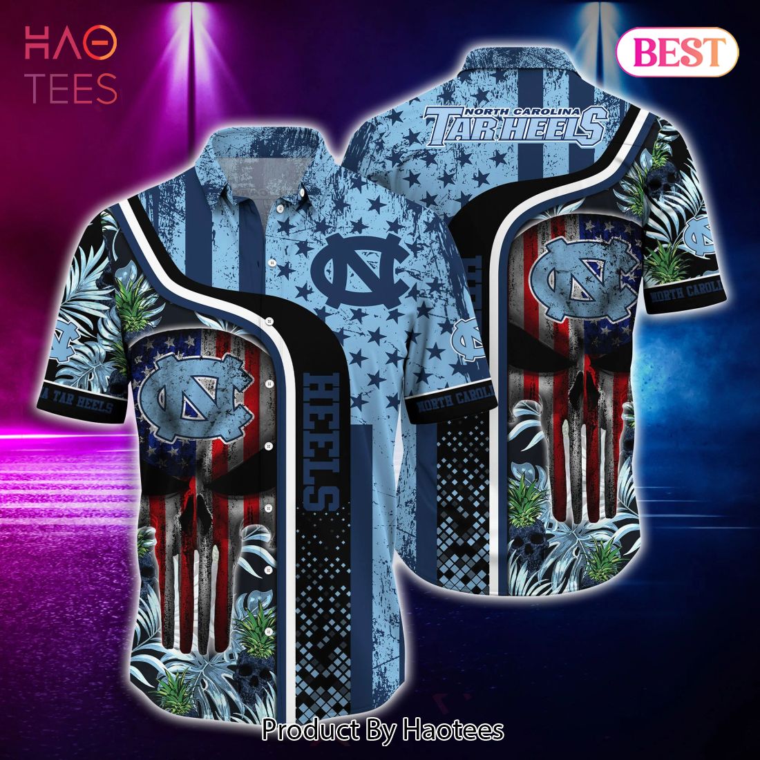HOT North Carolina Tar Heels Hawaiian Shirt Trending 2023 HOT North Carolina Tar Heels Hawaiian Shirt Trending 2023