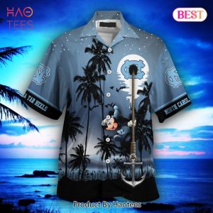 NEW North Carolina Tar Heels Hawaiian Shirt Hot Trending Summer 2023