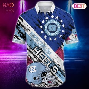 NEW North Carolina Tar Heels Hawaiian Shirt Trending Summer 2023