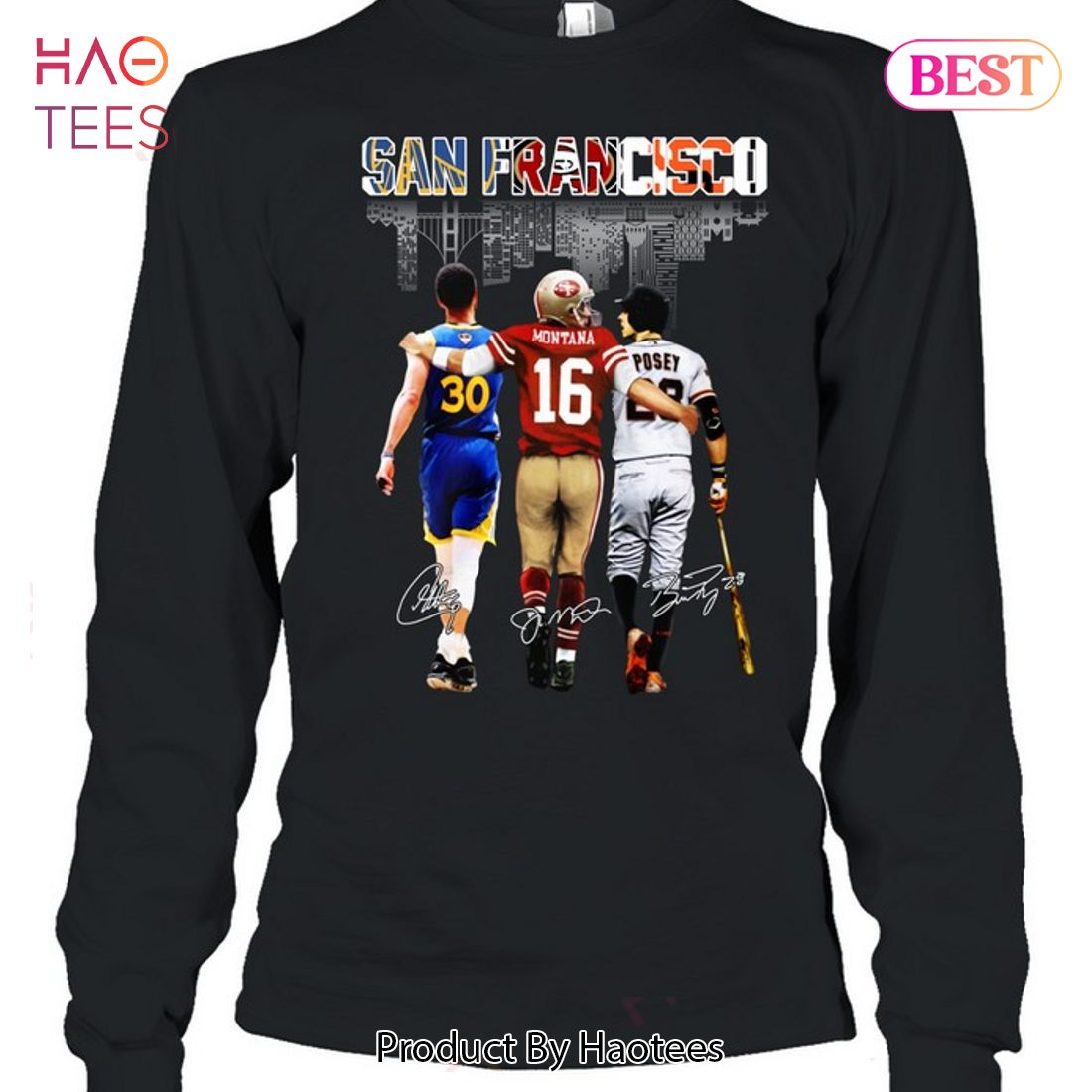 Golden State Warriors San Francisco Giants And San Francisco 49ers Unisex T-Shirt Golden State Warriors San Francisco Giants And San Francisco 49ers Unisex T-Shirt