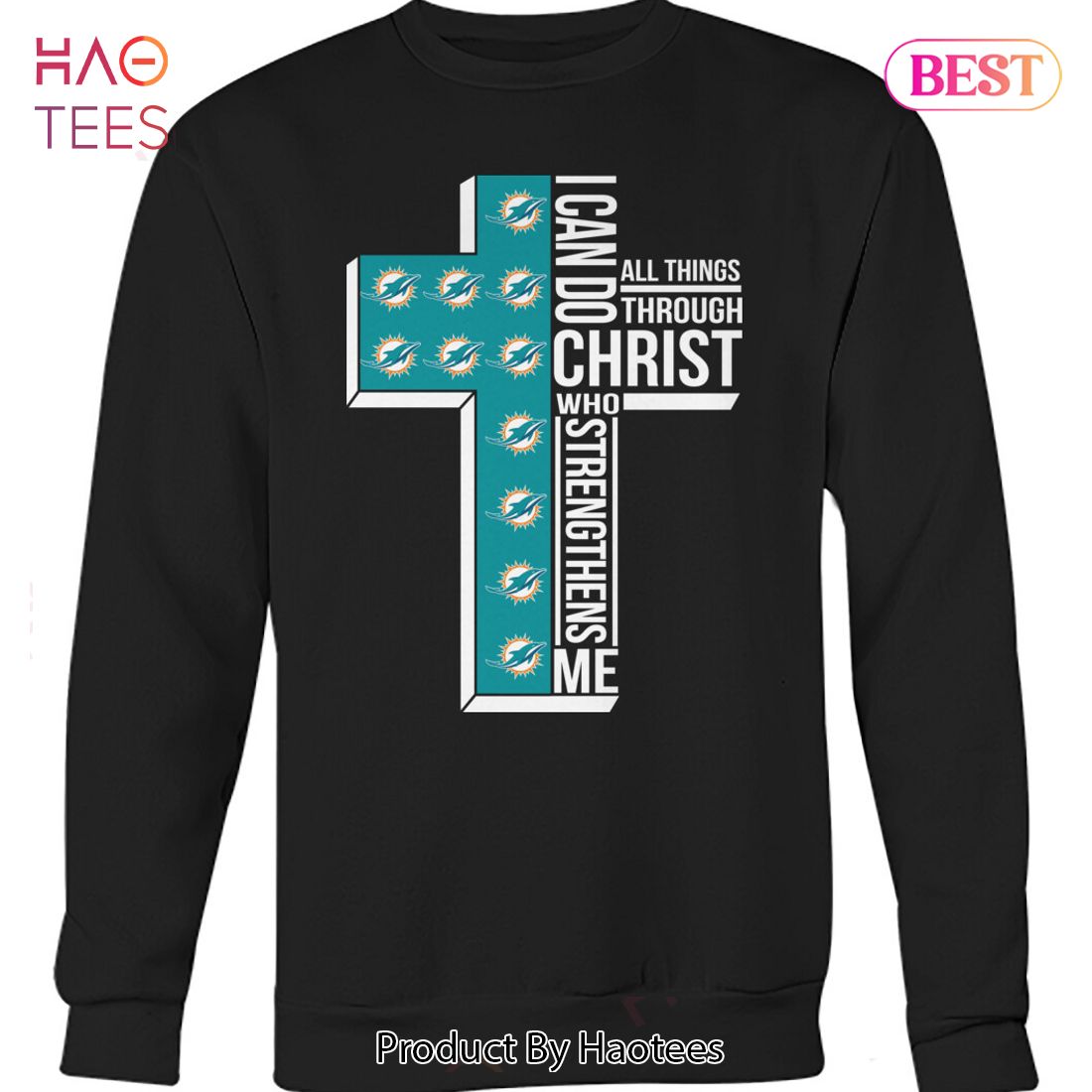 HOT Miami Dolphins Legend All Things Through Unisex T-Shirt HOT Miami Dolphins Legend All Things Through Unisex T-Shirt