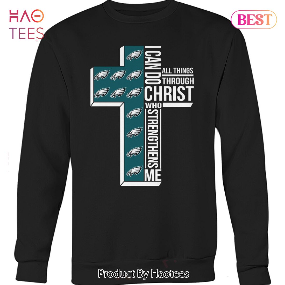 HOT Philadelphia Eagles Legend All Things Through Unisex T-Shirt HOT Philadelphia Eagles Legend All Things Through Unisex T-Shirt